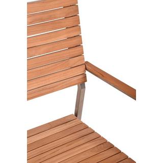 mutoni pleasure Garten Essgruppe Denver I Teak natur (5-tlg)  