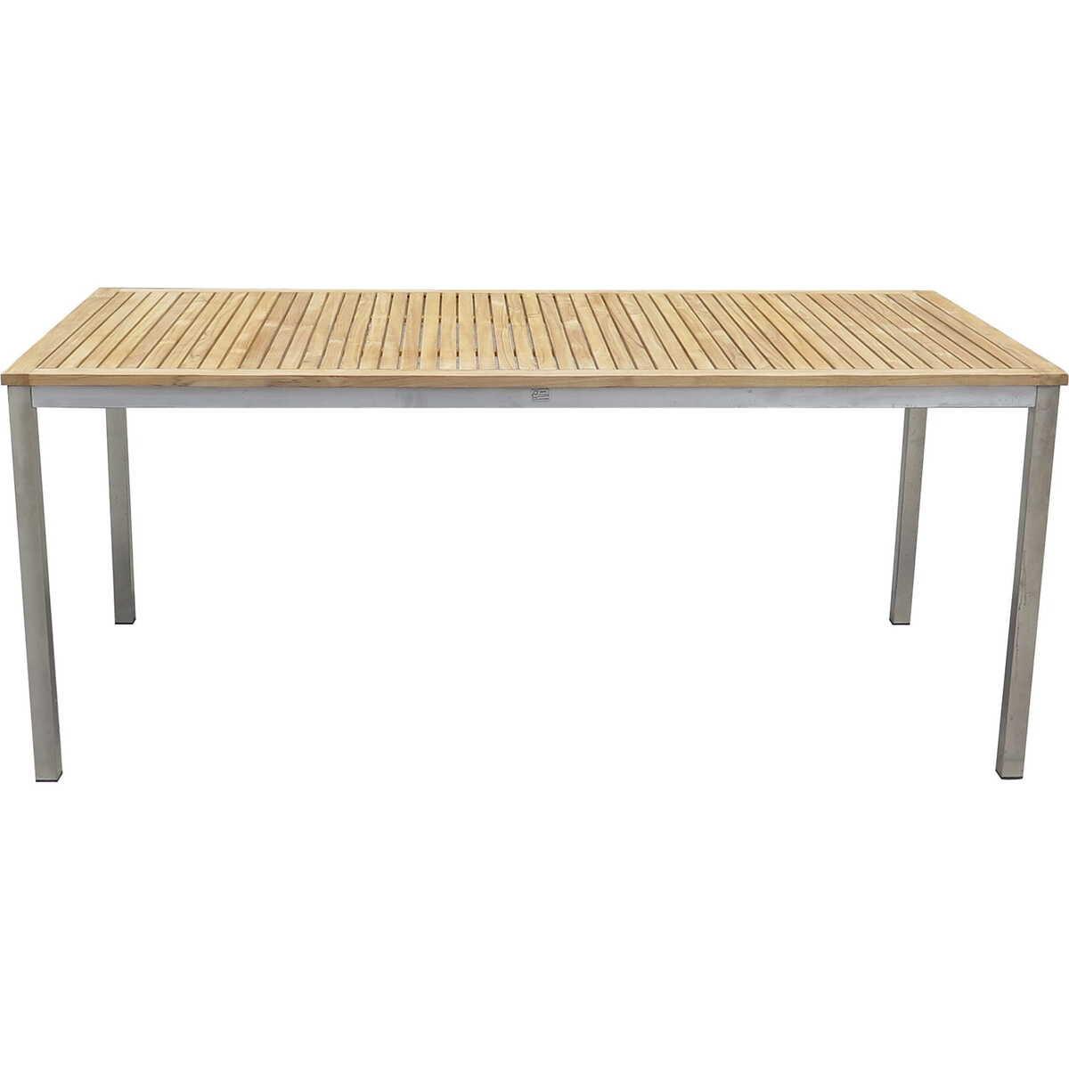 mutoni pleasure Garten Essgruppe Denver I Teak natur (5-tlg)  