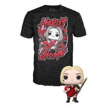 Funko Pop & Tee : Harley Quinn (DG) EXCL + T-Shirt (S) PTF