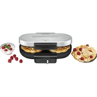 Rommelsbacher Rommelsbacher WA 1250 piastra per waffle 2 waffle 1250 W Argento  