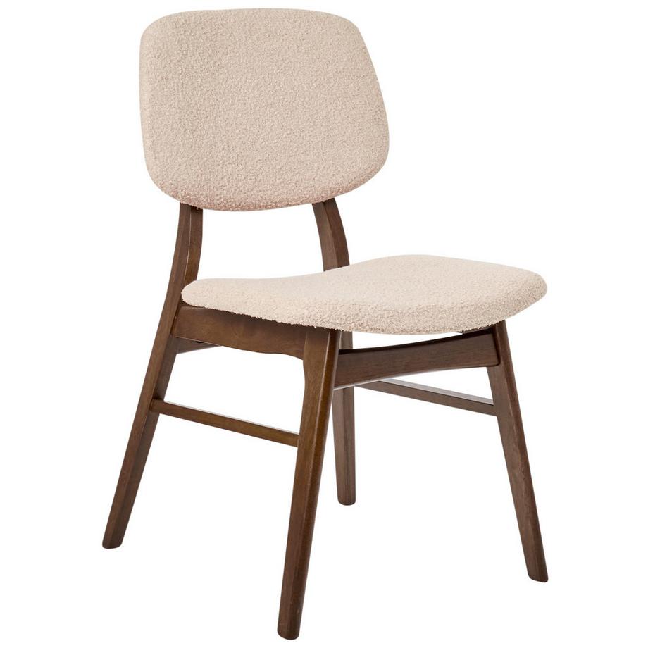 Beliani Set di 2 sedie da pranzo en Legno di caucciù  ELAINE  