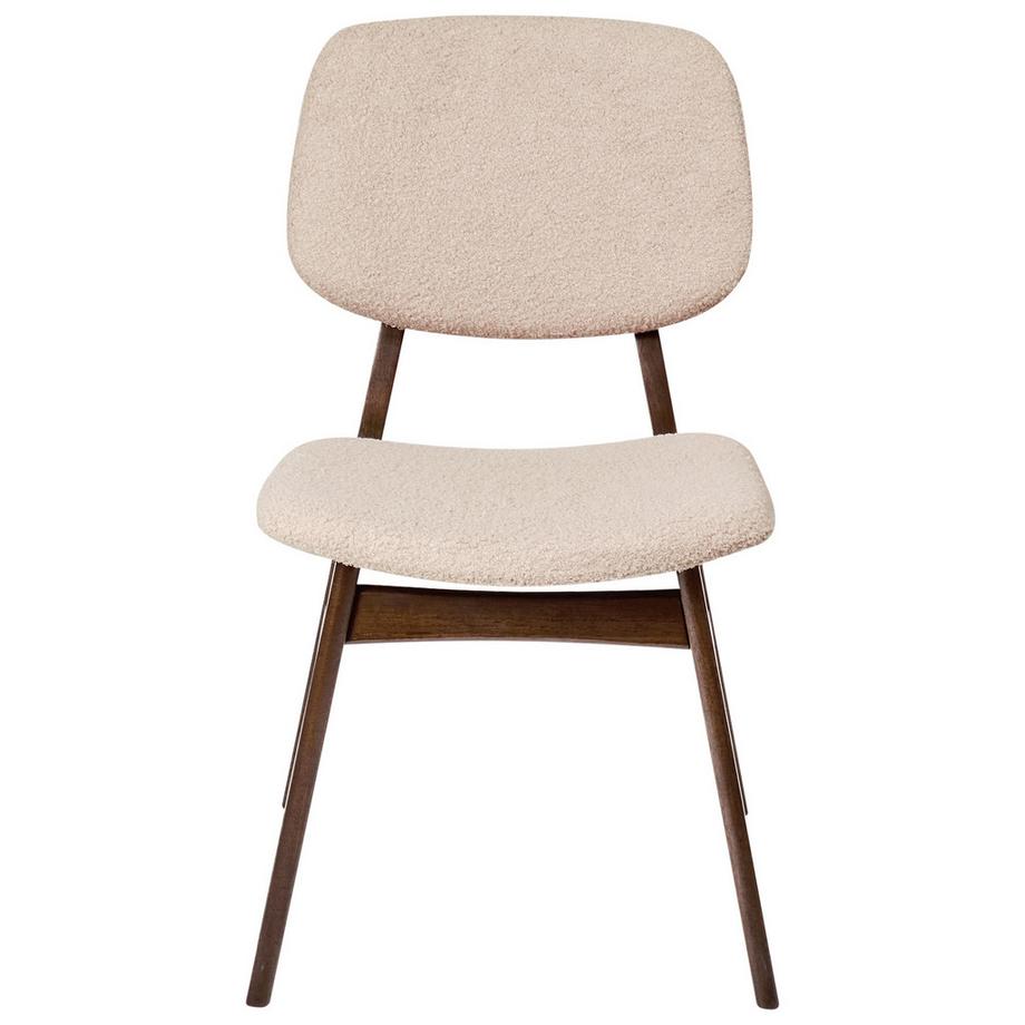 Beliani Set di 2 sedie da pranzo en Legno di caucciù  ELAINE  