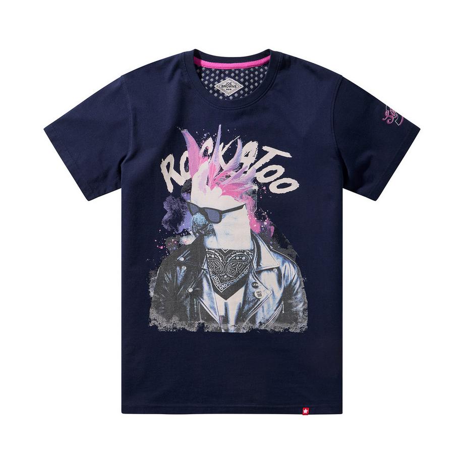Joe Browns T-Shirt con motivo cacatua e tema musicale  