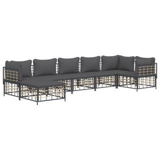 VidaXL Garten lounge set poly-rattan  