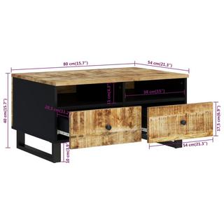 VidaXL Couchtisch holz  