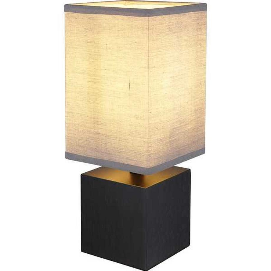 Lampe à poser Valentino bois blanchi 1xE27