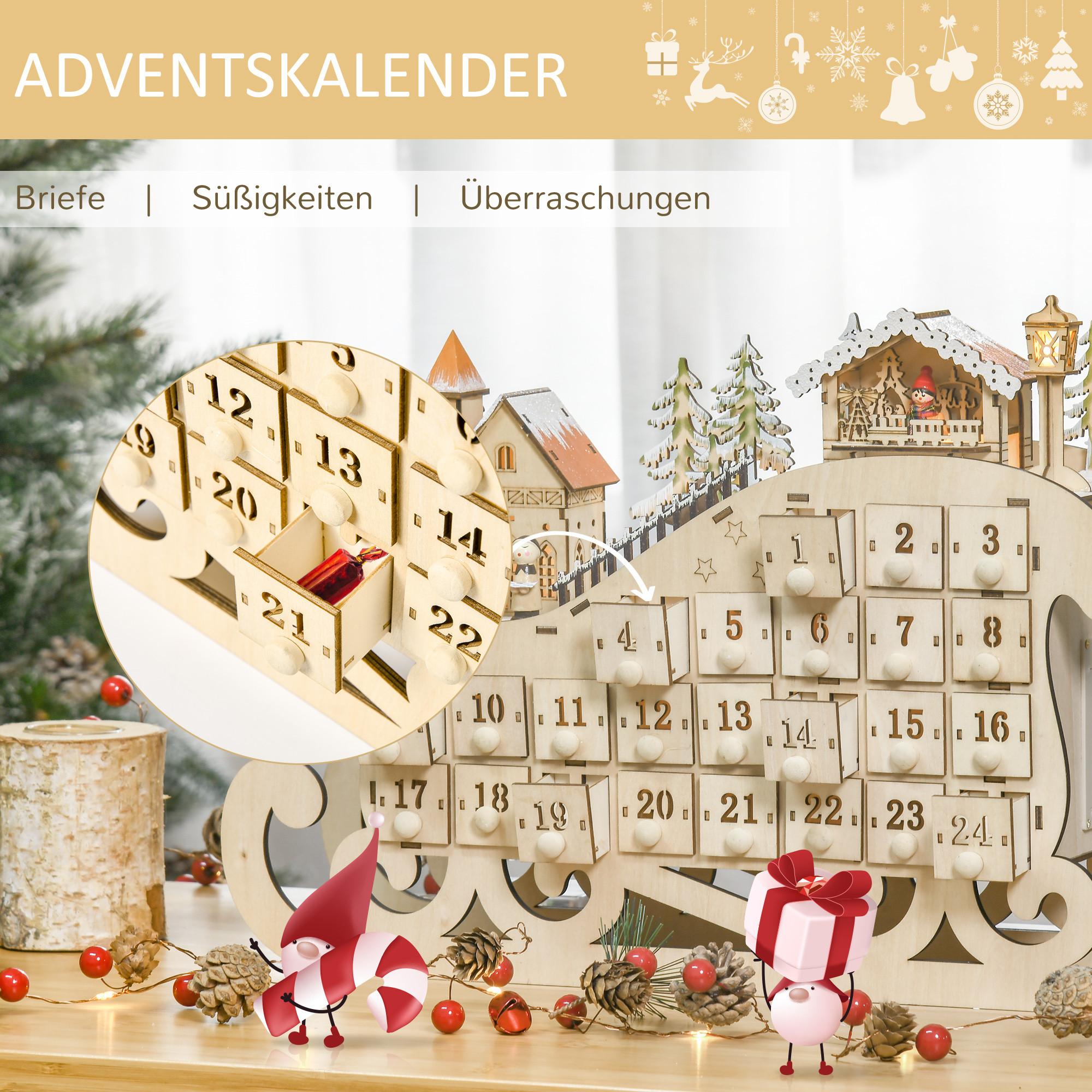 HOMCOM  Adventskalender 