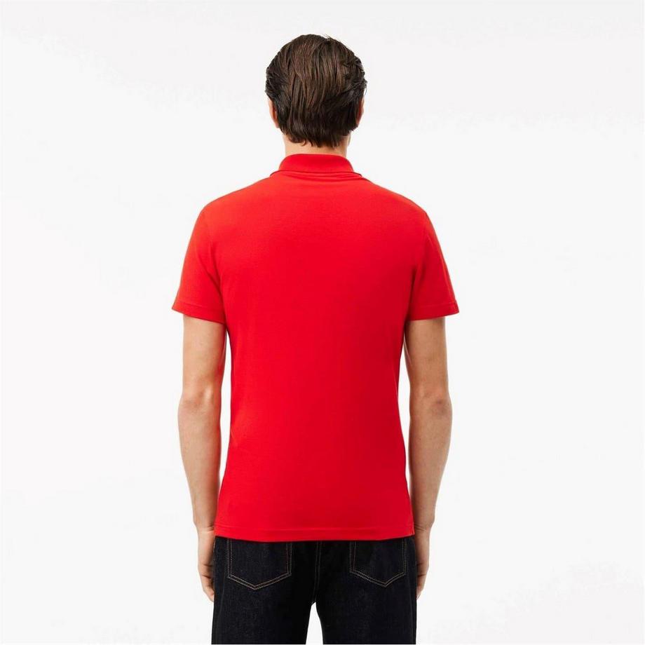 LACOSTE Poloshirt aus Baumwollmischung  