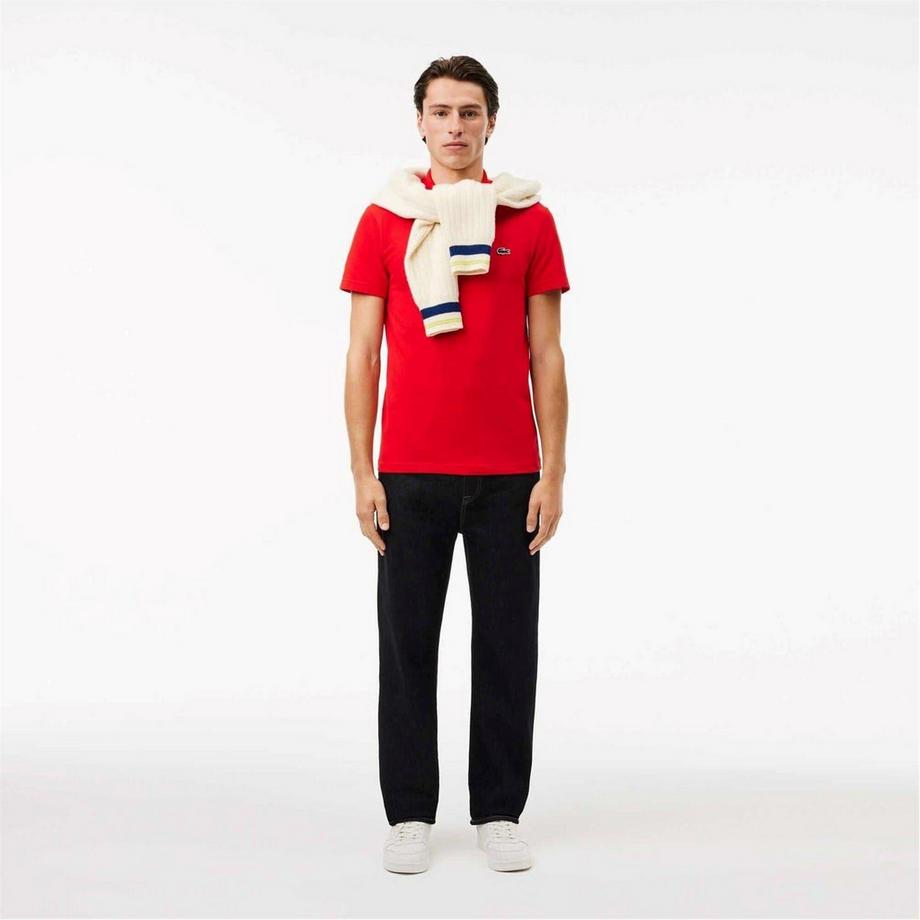 LACOSTE Poloshirt aus Baumwollmischung  