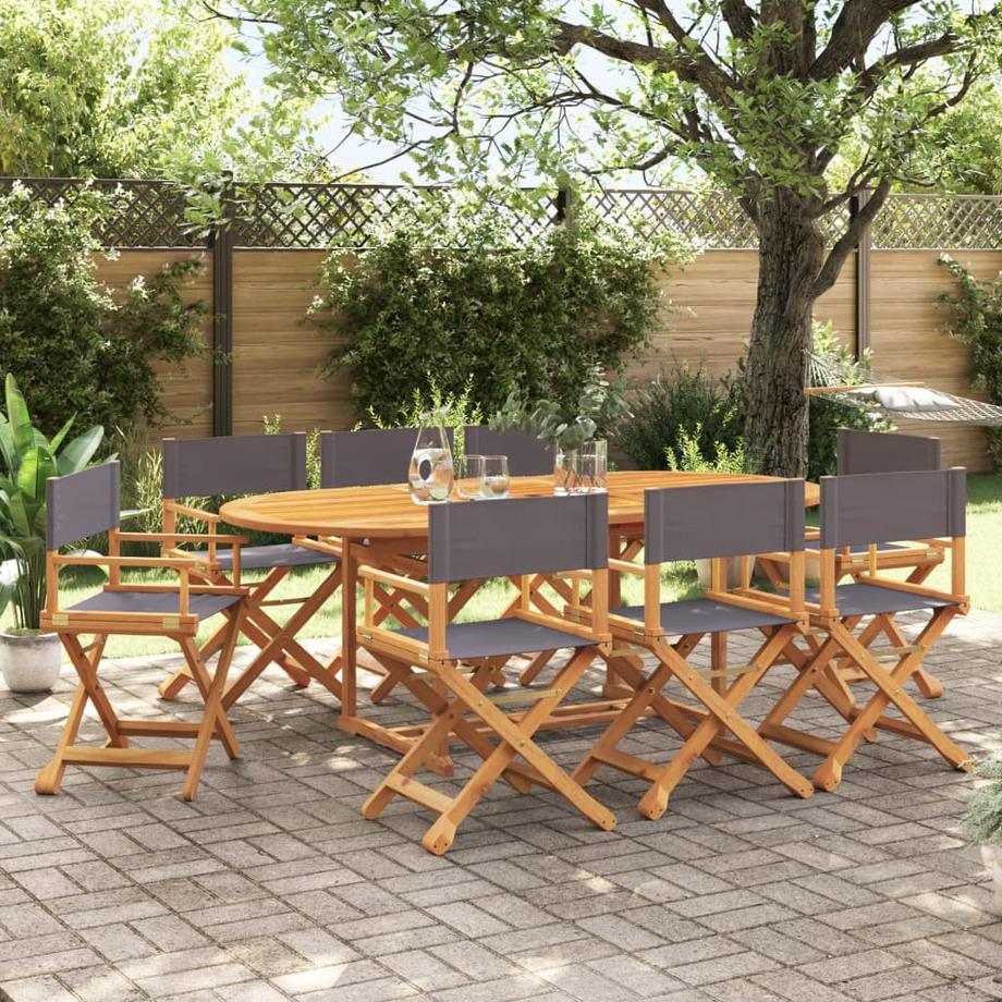 VidaXL Klappbarer gartenstuhl akazienholz  