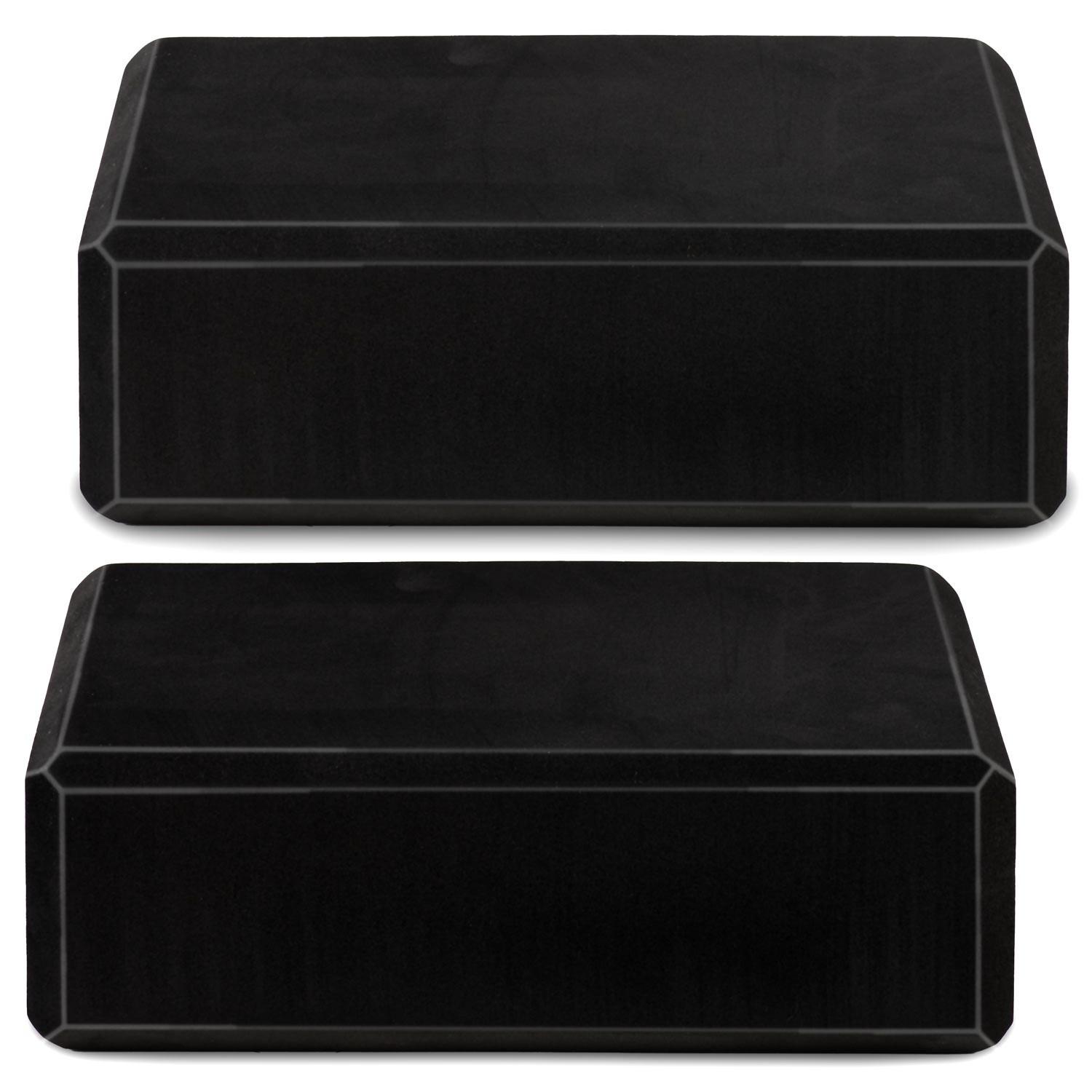 B2X  Blocco yoga in schiuma - set da 2 NS-962 nero 