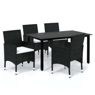 VidaXL Essgruppe poly-rattan  