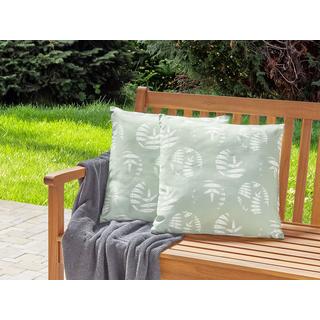 Beliani Gartenkissen 2er Set aus Polyester Modern ALASSIO  