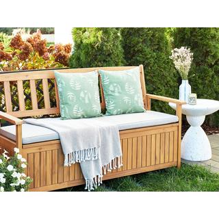 Beliani Gartenkissen 2er Set aus Polyester Modern ALASSIO  