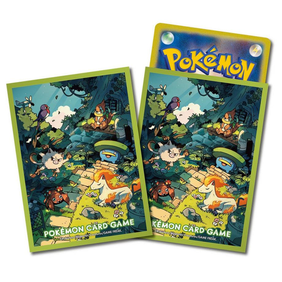 Pokémon  Pokemon Center Deck Sleeves Connected World Secret Meeting 