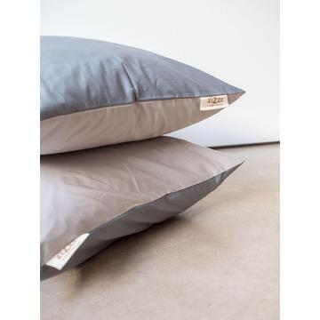 Taie d'oreiller en percale de coton bio - 65x65 cm