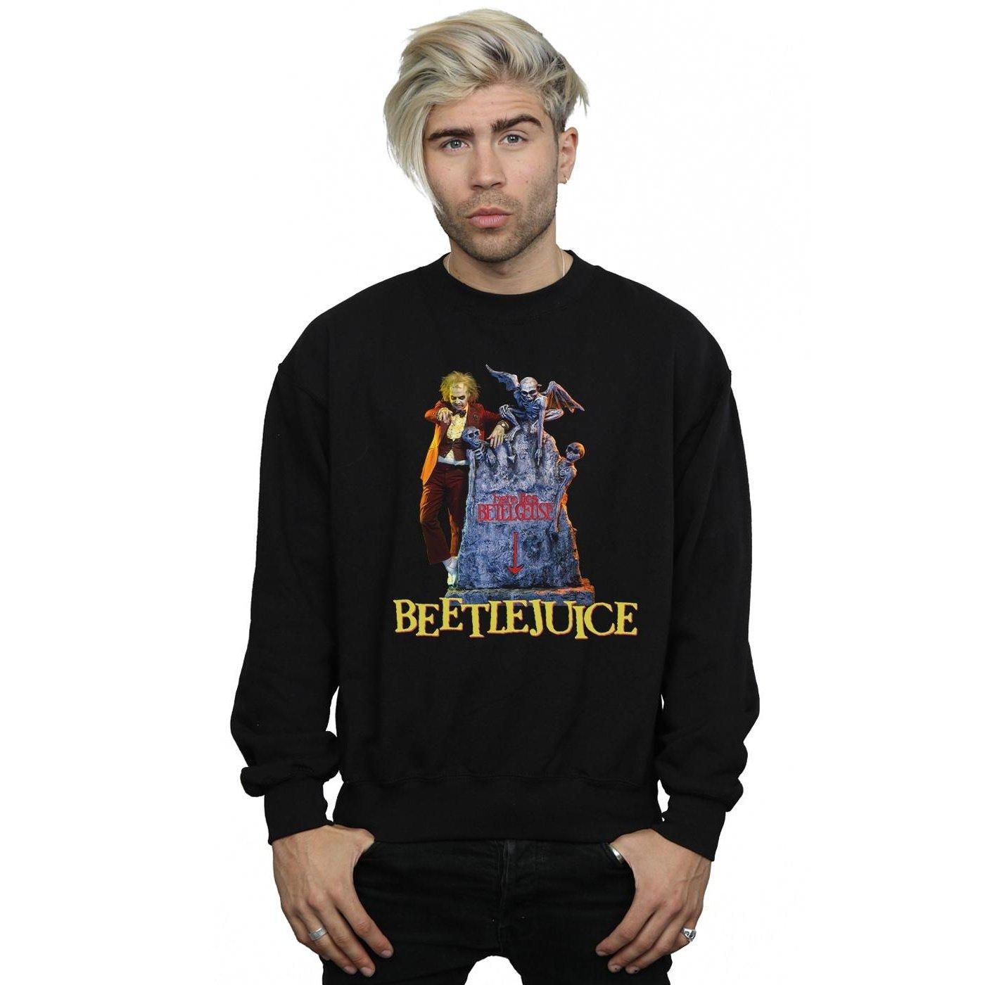 Beetlejuice  Here Lies Sweatshirt 