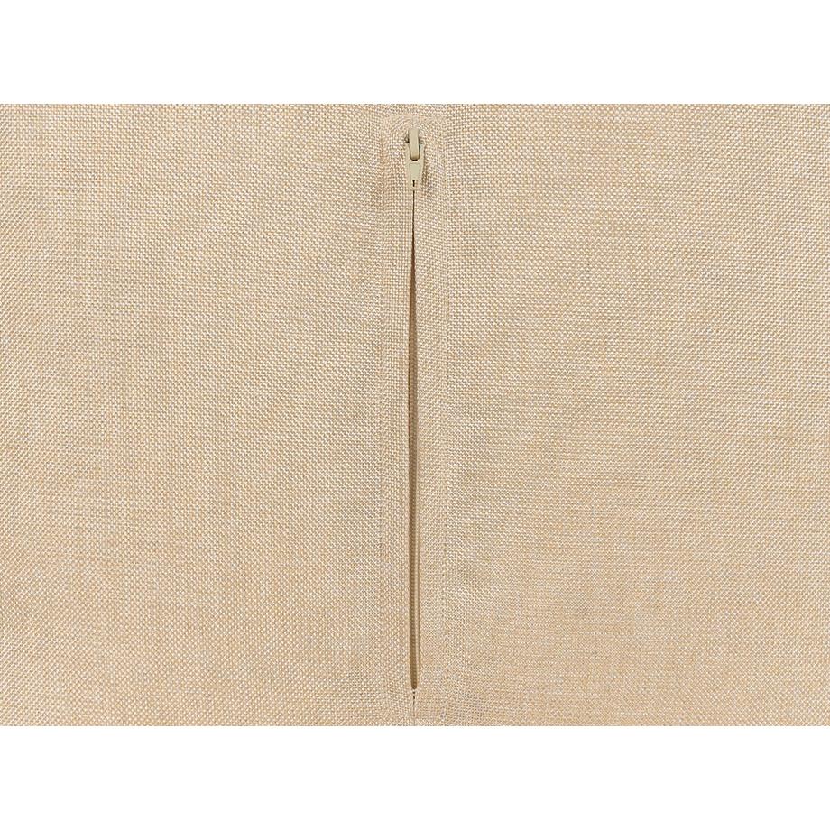 Beliani Pouf en Tissu Moderne MUKKI  