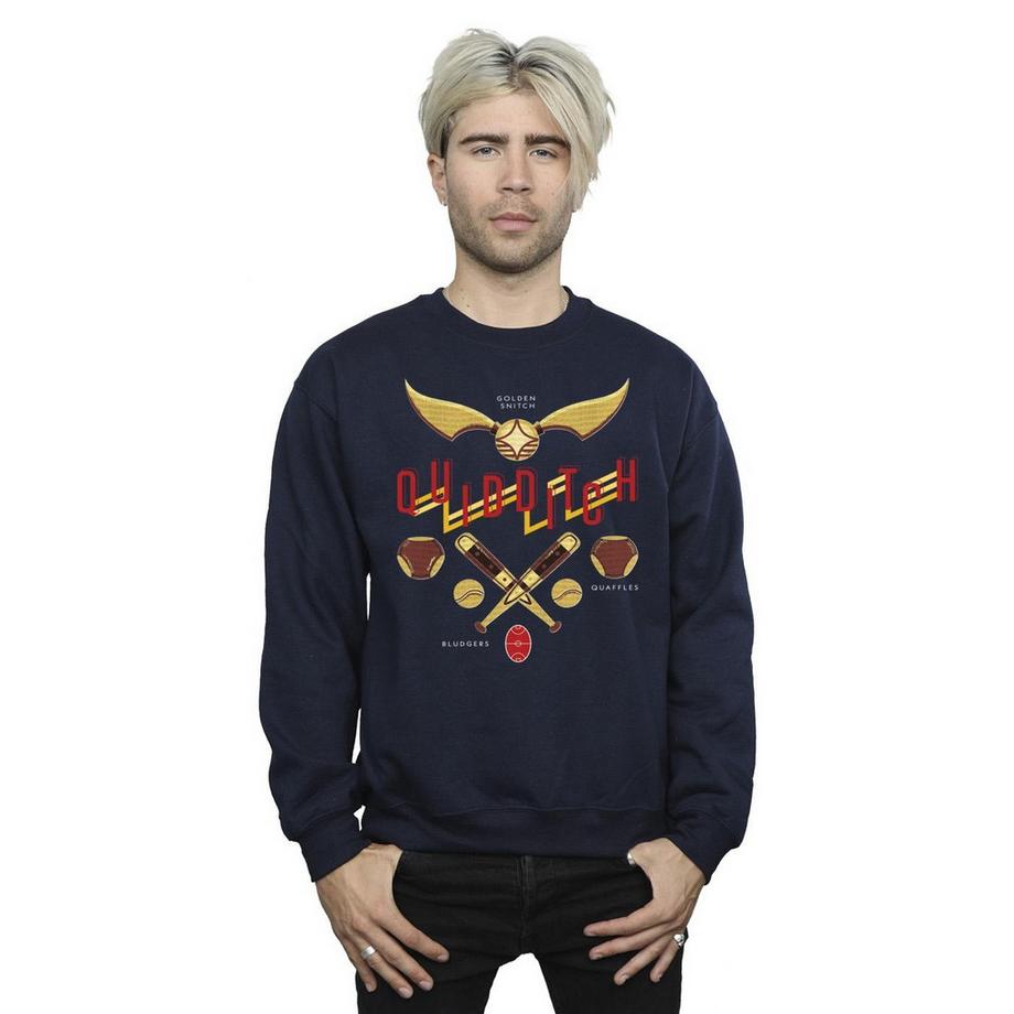 HARRY-POTTER Quidditch Golden Snitch Sweatshirt  