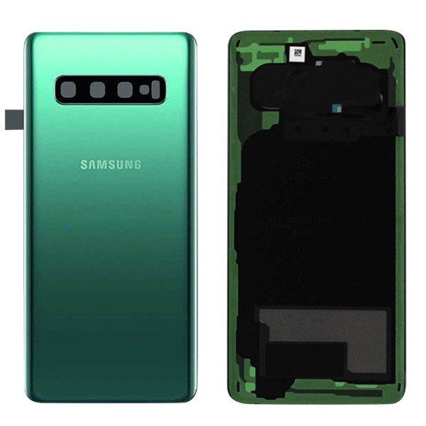 SAMSUNG  Copribatteria originale Galaxy S10 Verde 