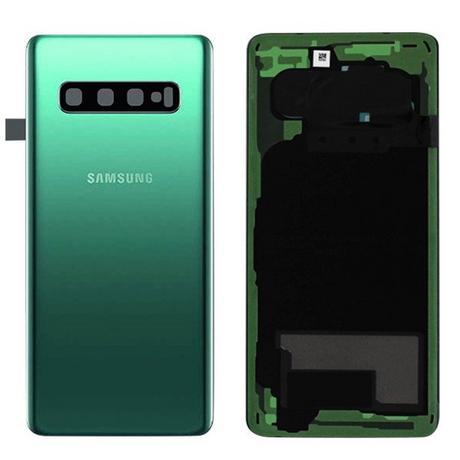 SAMSUNG  Copribatteria originale Galaxy S10 Verde 