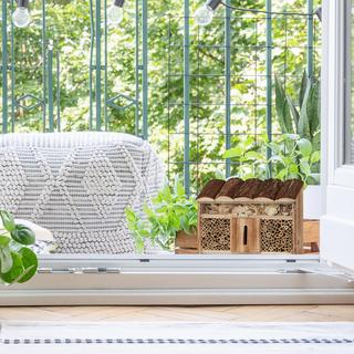 Northix Hôtel à insectes suspendu, maison à insectes pour abeilles sauvages ou papillons, nid d'aide pour insectes  