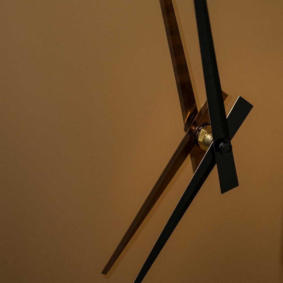 mutoni Orologio da parete color ambra  