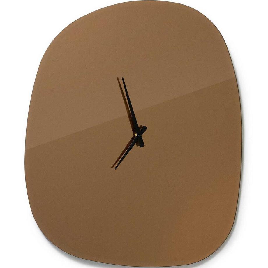 Orologio da parete color ambra