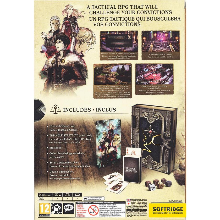 Square-Enix  Triangle Strategy - Tactician's Limited Edition 