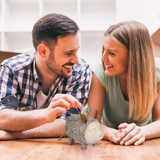 Northix Salvadanaio con corteccia  