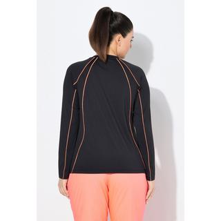 Ulla Popken Maglia Funzionale Slim Maniche Lunghe Scollo V UPF 50+  