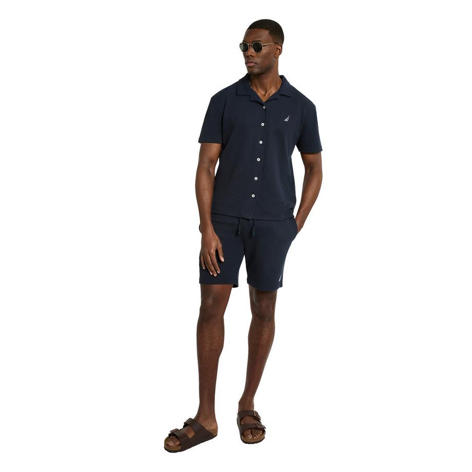 Nautica  Chemise Manches Courtes Motiftyle Brodé Dundo 