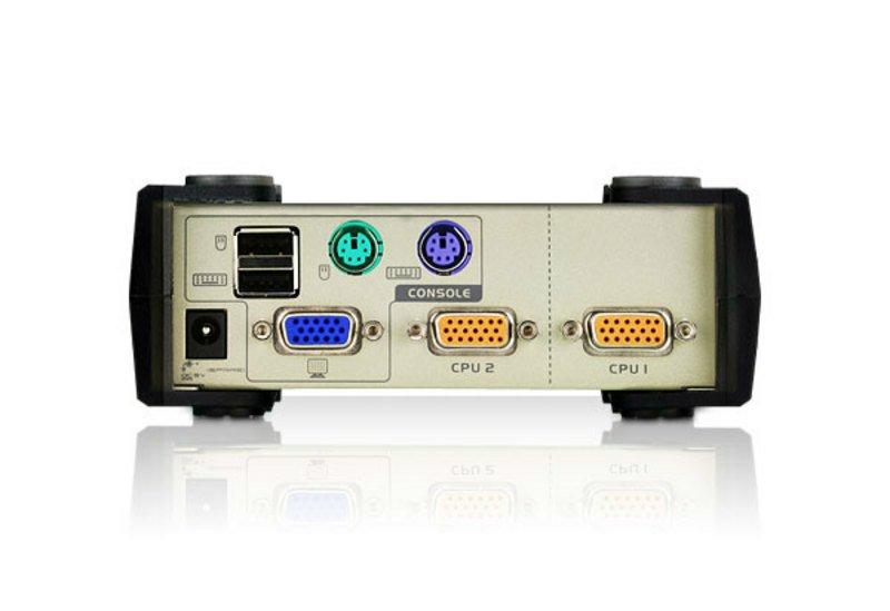 ATEN  Switch KVM PS/2-USB VGA 2-porte 