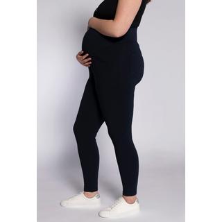 Ulla Popken  Legging Bellieva avec taille élastique large, coupe Skinny. Coton bio, GOTS 