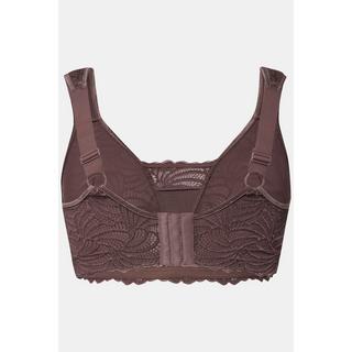 Ulla Popken  Bralette di pizzo senza ferretto con coppa B-F 