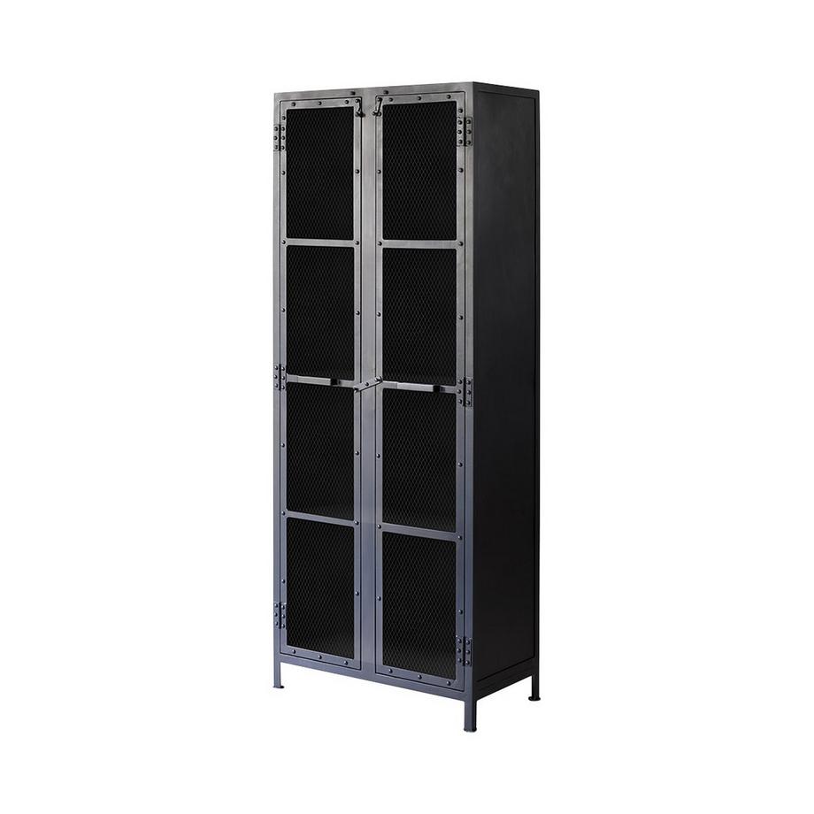 Vaisselier en métal grillagé Cléo