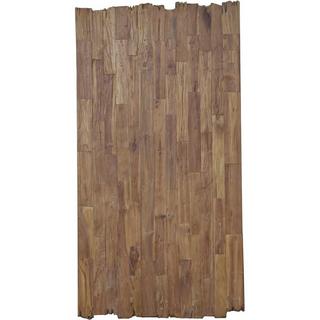 mutoni Massivholztisch 200x100 - recyceltes Teak natur - Metall antik  