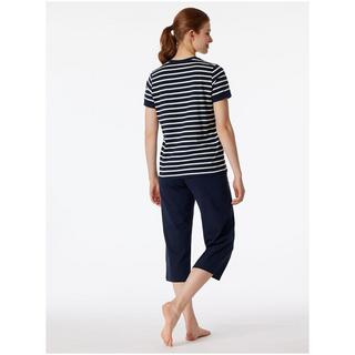 Schiesser Pigiama Set Maniche Corte Rigato  