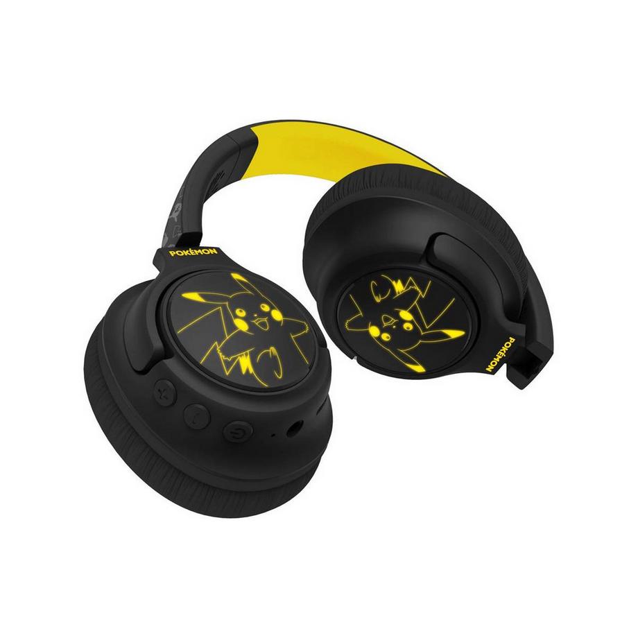 Pokémon  POKEMON Pikachu Kopfhörer Over-Ear Wireless LED Light Sharing Aux 