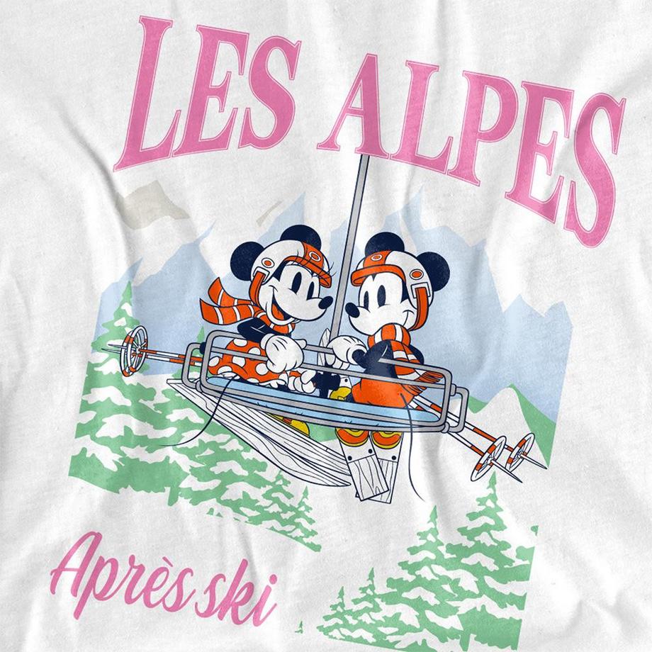 Disney Les Alpes T-Shirt Manches Longues  