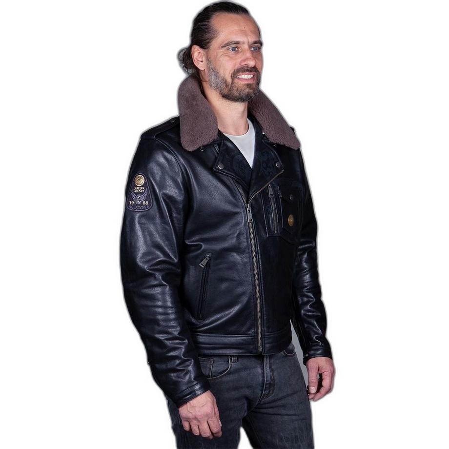 Helstons Perco Giacca in Pelle Moto  
