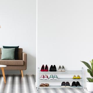 B2X Scarpiera in metallo per 12 paia di scarpe  