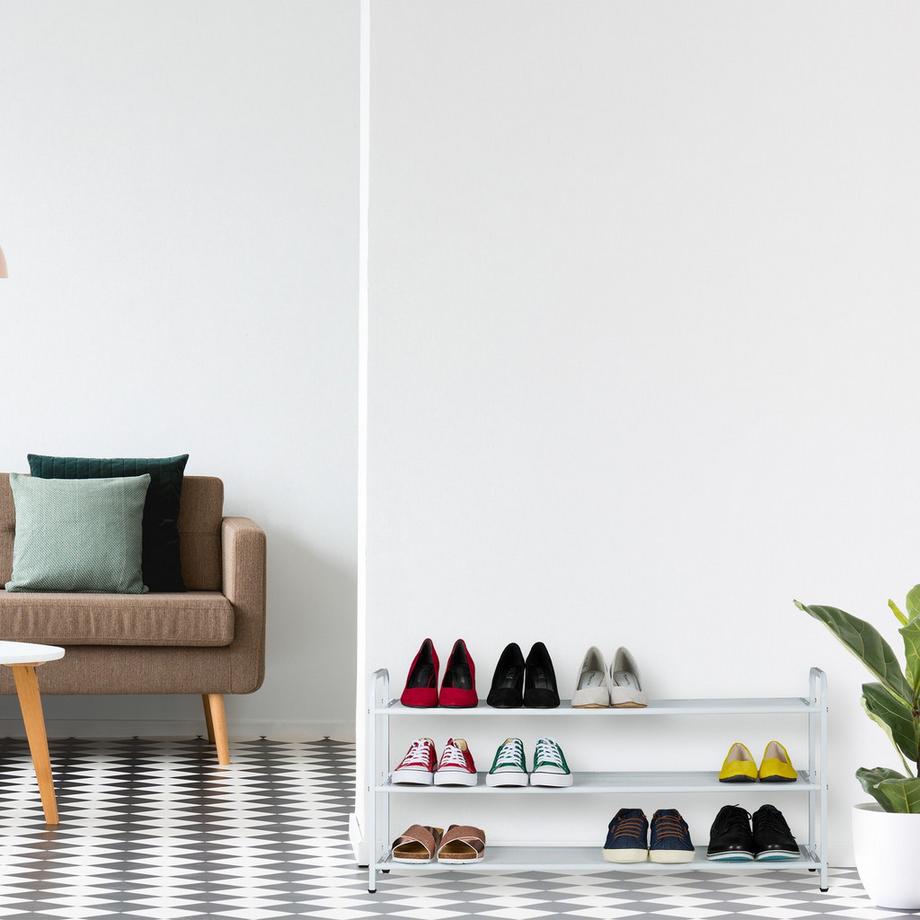 B2X Scarpiera in metallo per 12 paia di scarpe  