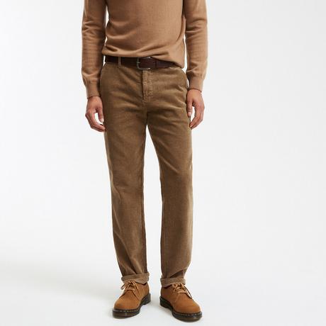 La Redoute Collections  Pantalon chino regular en velours 