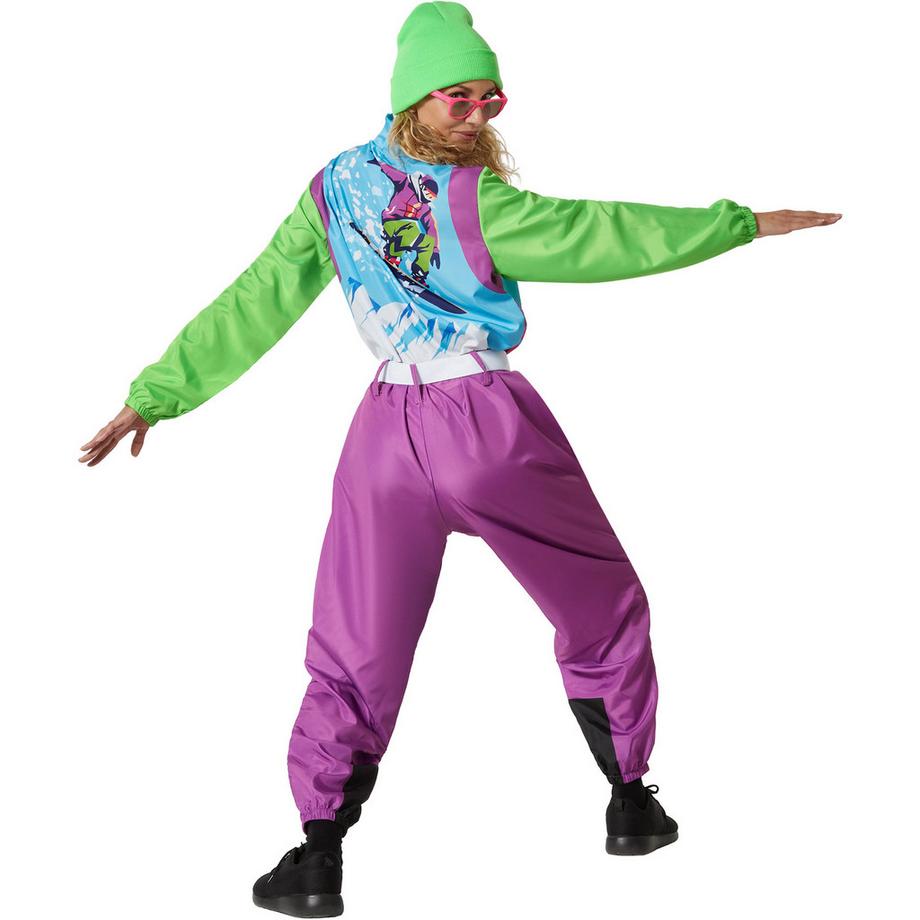 Tectake  Costume da donna Retro tuta da sci anni '80 '90 