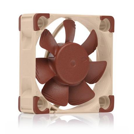 Noctua  NF A4x10 PWM Case per computer Ventilatore 4 cm Beige, Rosso 