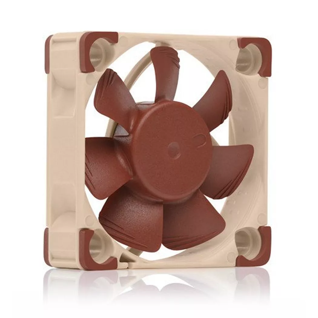 Noctua - NF A4x10 PWM Case per computer Ventilatore 4 cm Beige, Rosso, Rosso Multicolore
