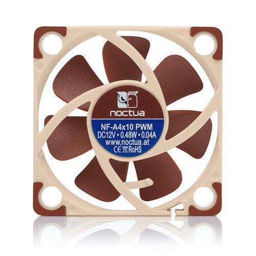 Noctua  NF A4x10 PWM Computergehäuse Ventilator 4 cm Beige, Rot 