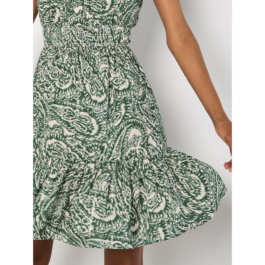 APRICOT Paisley Milchmädchen Minikleid  