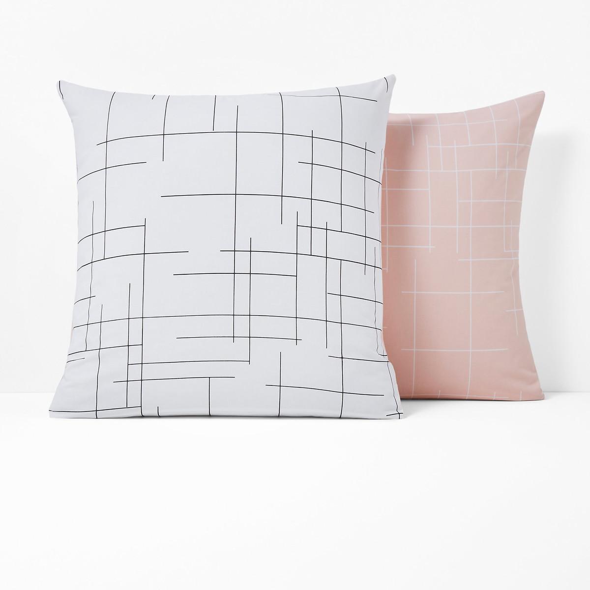 La Redoute Intérieurs Charline Wendbarer Kissenbezug  